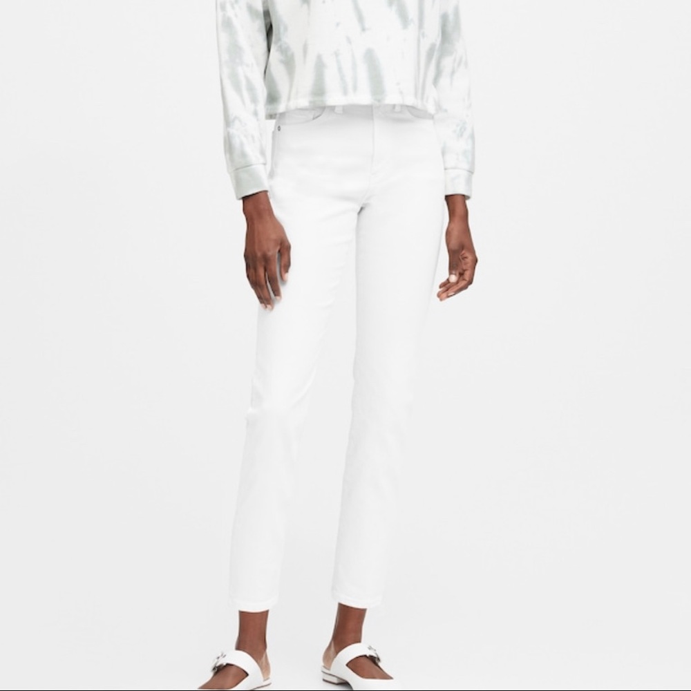Banana Republic High-Rise Straight Jean